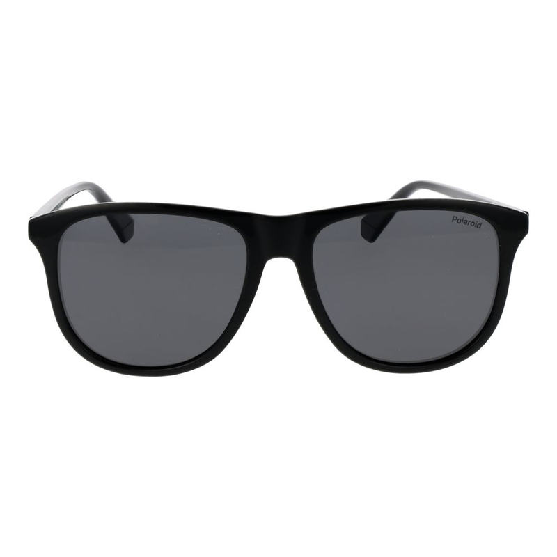 Black polycarbonate sunglasses-null