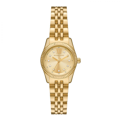 Michael kors petite lexington pavé gold-tone watch mk4741, Gold, medium