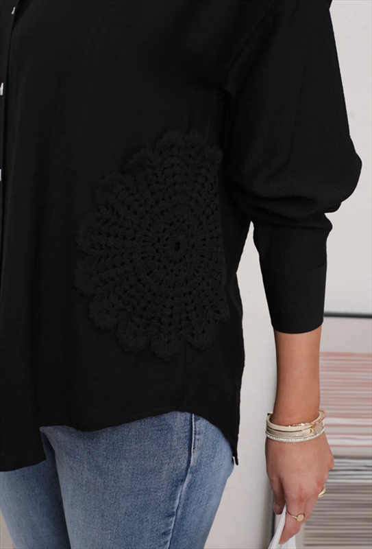 Product image: Shirt crochet flower-null