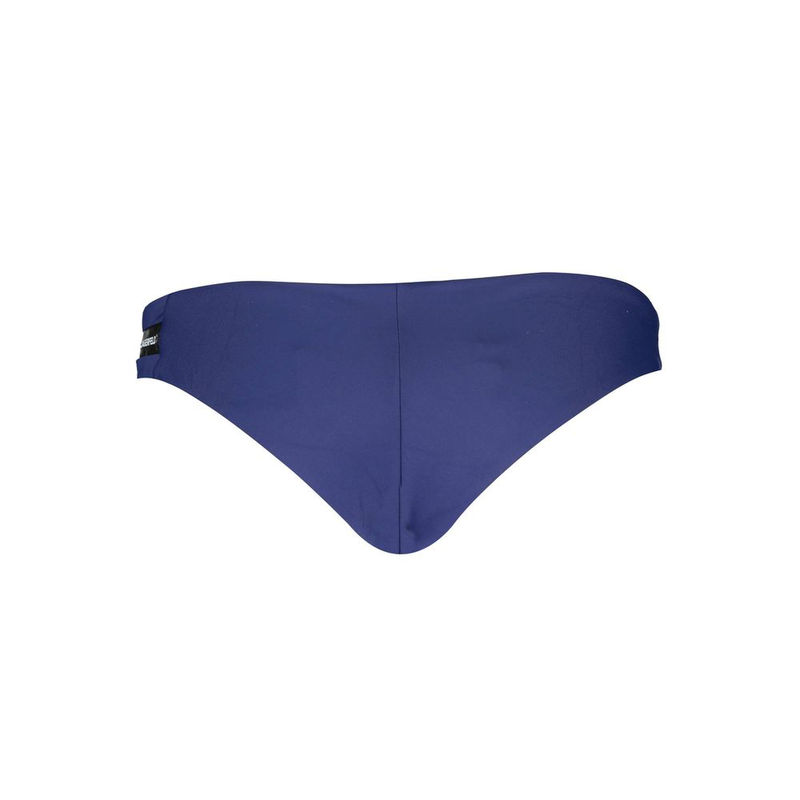 Blue polyamide women's swim brief-null