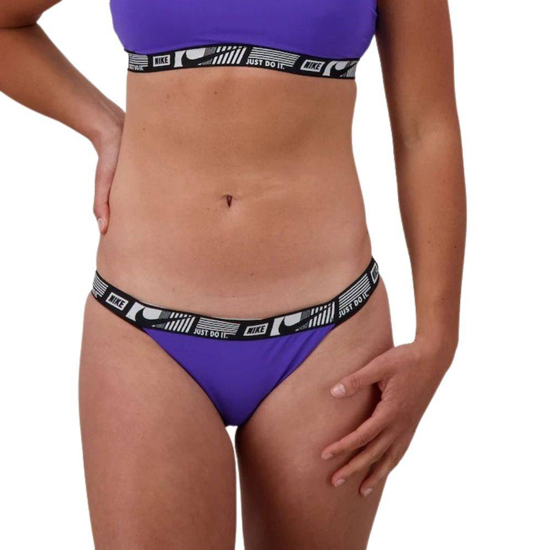 Nike banded womens bikini bottom-null