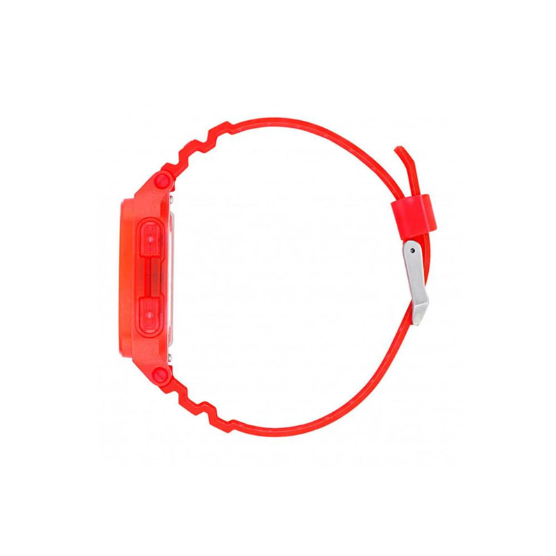Multicolor resin digital watch-null