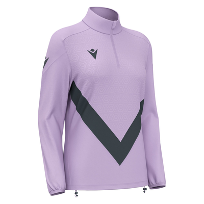 Anora wmn 1/4 zip top lil/ant, Lillac / Anthracite, medium