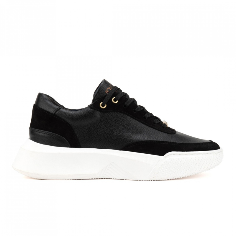 Maxim leather low top chunky sneakers-null