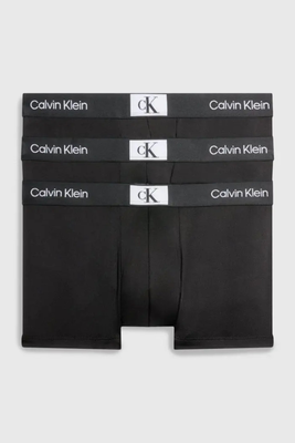 Low rise trunk 3pk, Black, medium