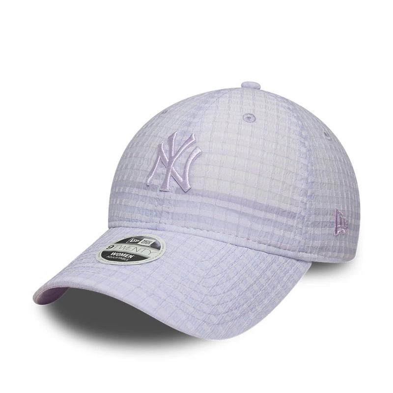 New york yankees womens mlb seersucker  9twenty adjustable cap-null