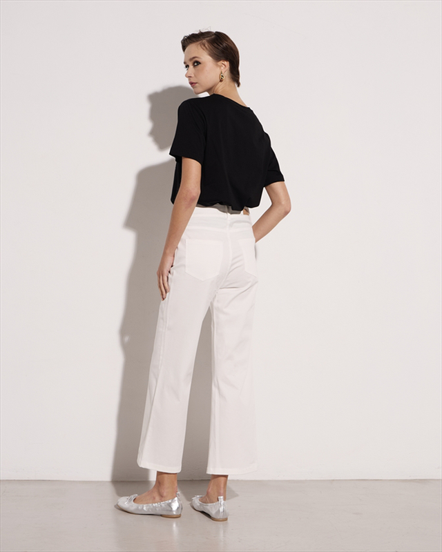Trouser cotton cropped-null