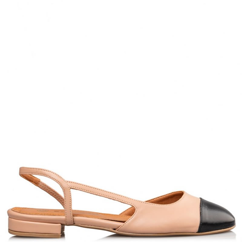 Envie women leather ballerinas image number null