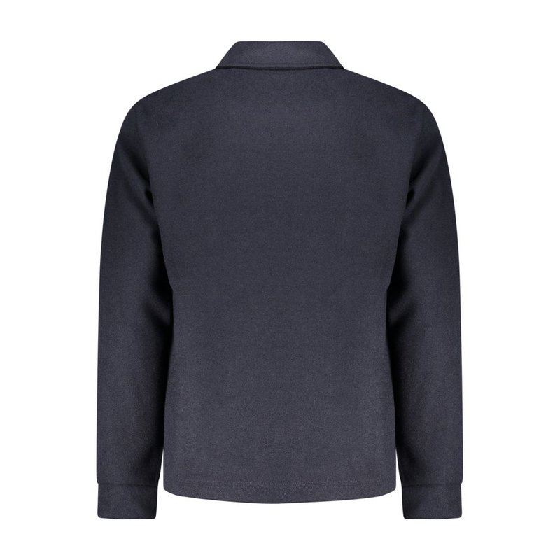 Blue cotton men's shirt-null