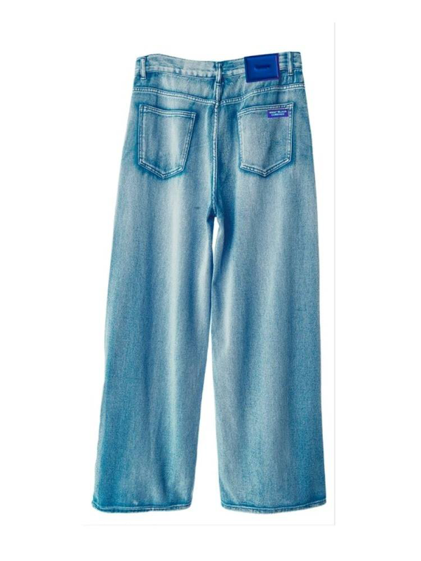 Mwm teddy denim pants-null