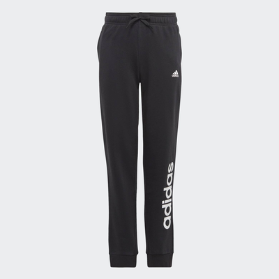 Girls linear pants, Black, medium