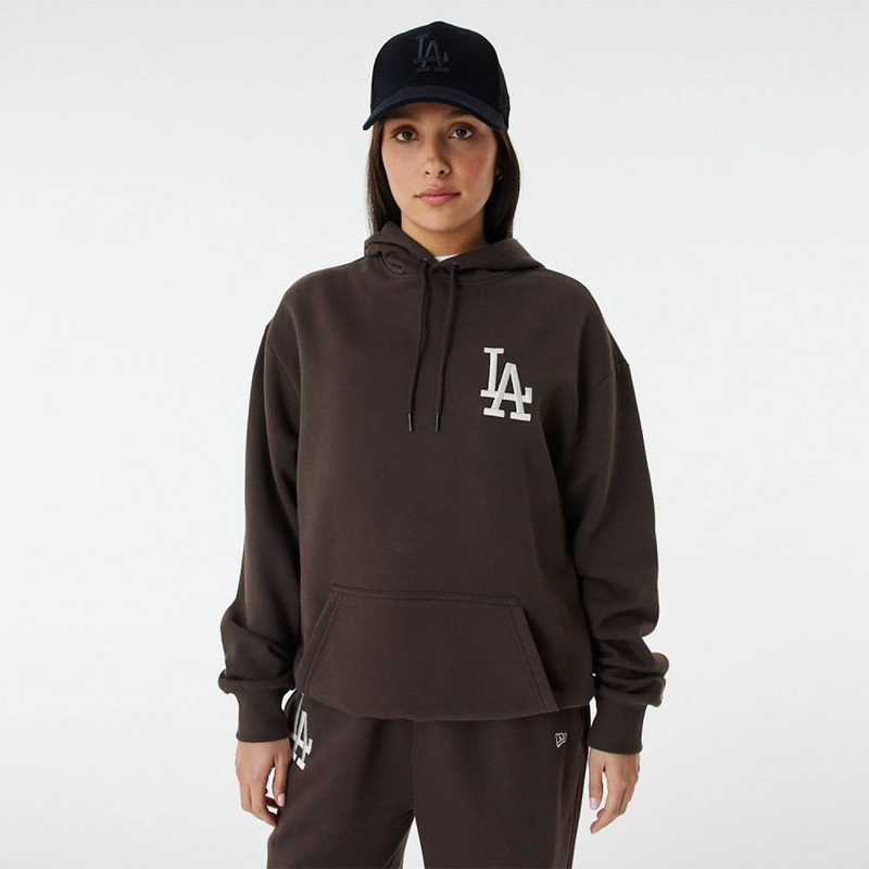 New era league essntls oversized hoody la dodgers-null