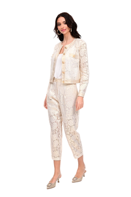 Trouser line with lace, Type, medium