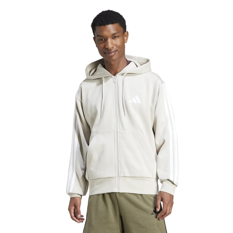 Adidas ess 3-stripes fleece hoodie je6356-null