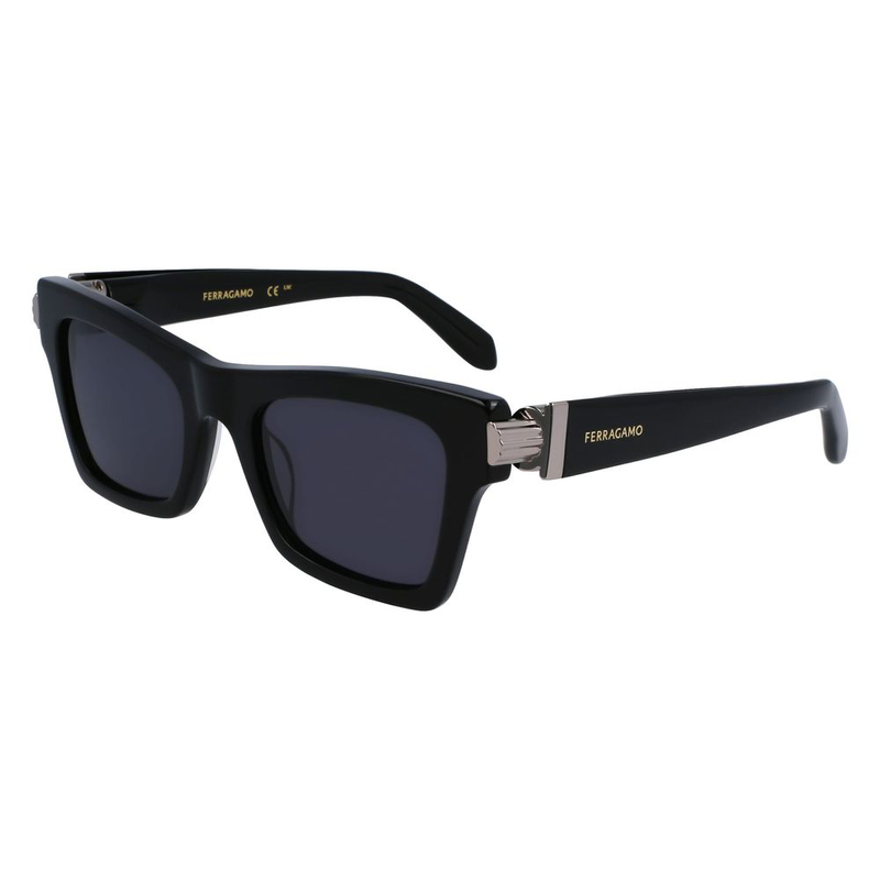Black acetate sunglasses-null