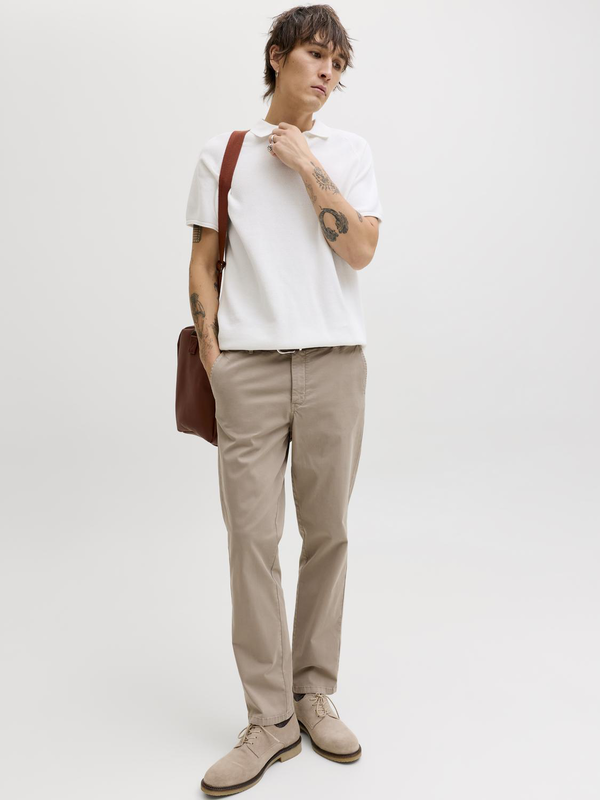 Jpstollie chinos - lemon pepper-null