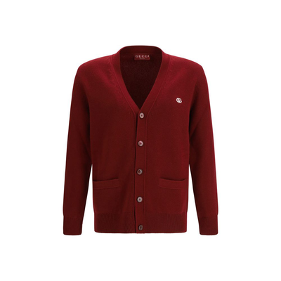 Bordeaux wool cardigan, Bordeaux, medium