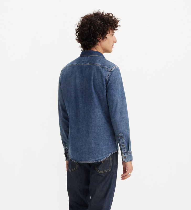 Levis denim shirt-null