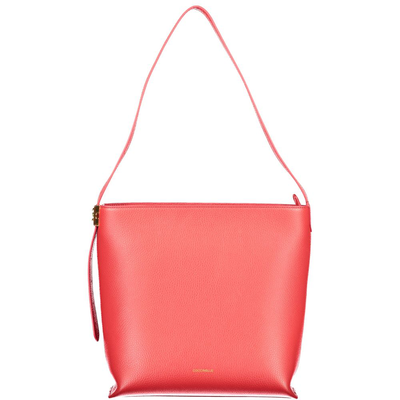 Rosso leather woman handbag, Red, medium