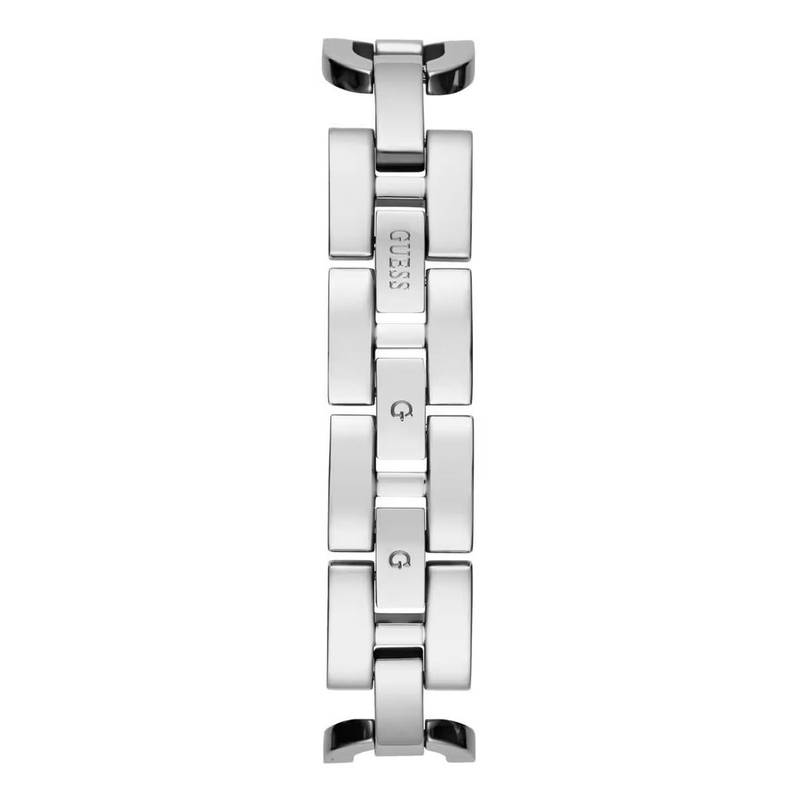 Gray stainless steel dress watch-null