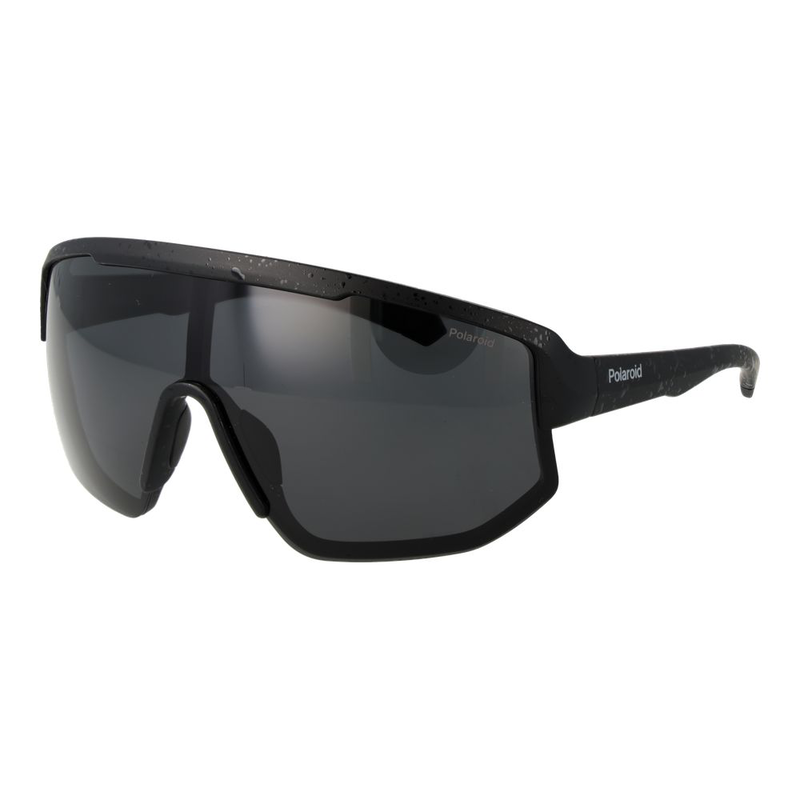 Black polycarbonate sunglasses-null