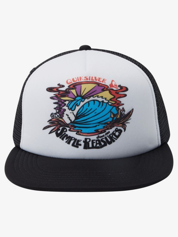 Quiksilver youth hard shred - trucker cap (aqbha03522-wbb0) image number null