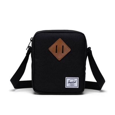 Heritage crossbody, Black, medium