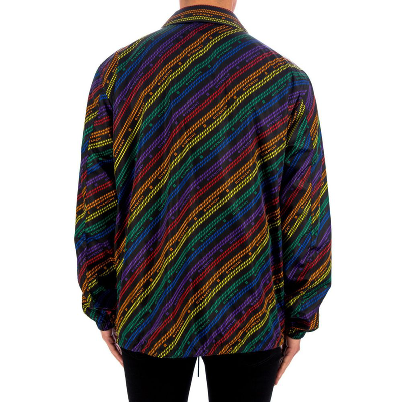 Black polyamide shell jacket-null