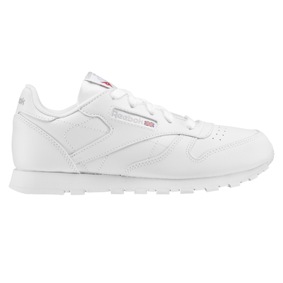 Reebok kids classic leather (50172), White, medium