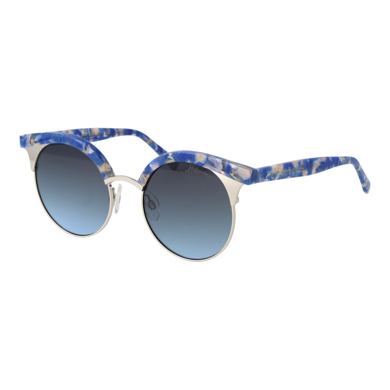 Blue metal sunglasses-null