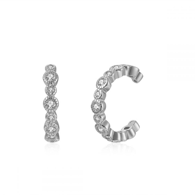 Zircon ear cuff, , medium