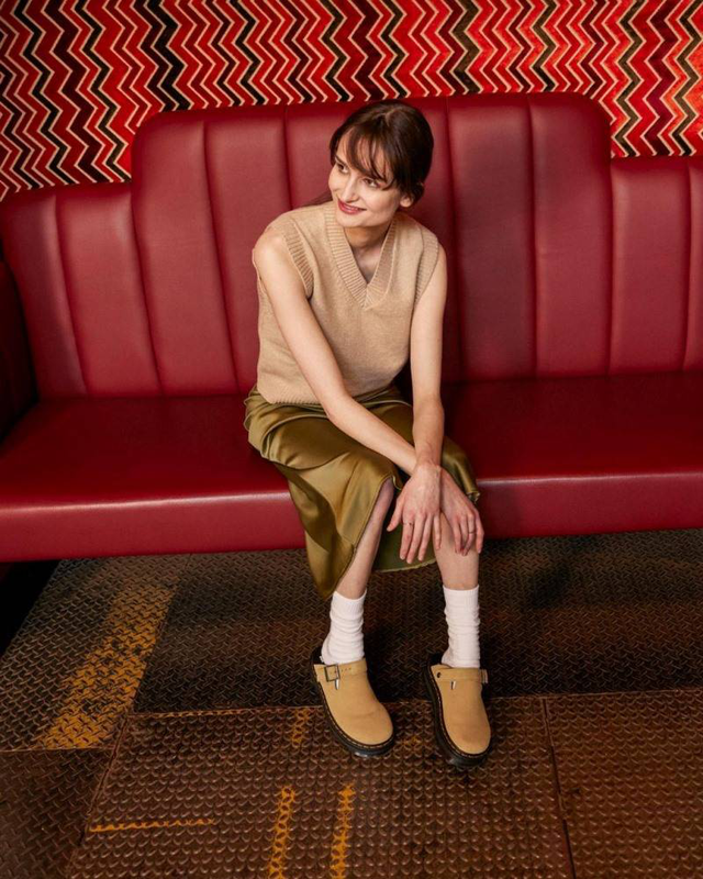 Dr martens zebzag mule eh suede mb-null