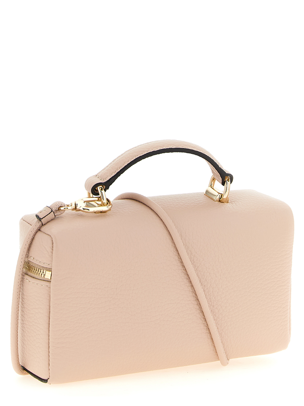 Multicolor calfskin crossbody bag-null