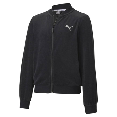 Alpha girls velvet full-zip