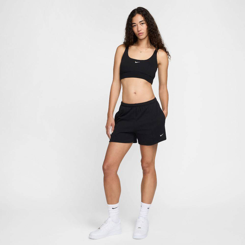 Nike sportswear womens chill terry mid-rise short-null