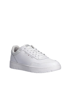 Basket core lth shoes, White, medium