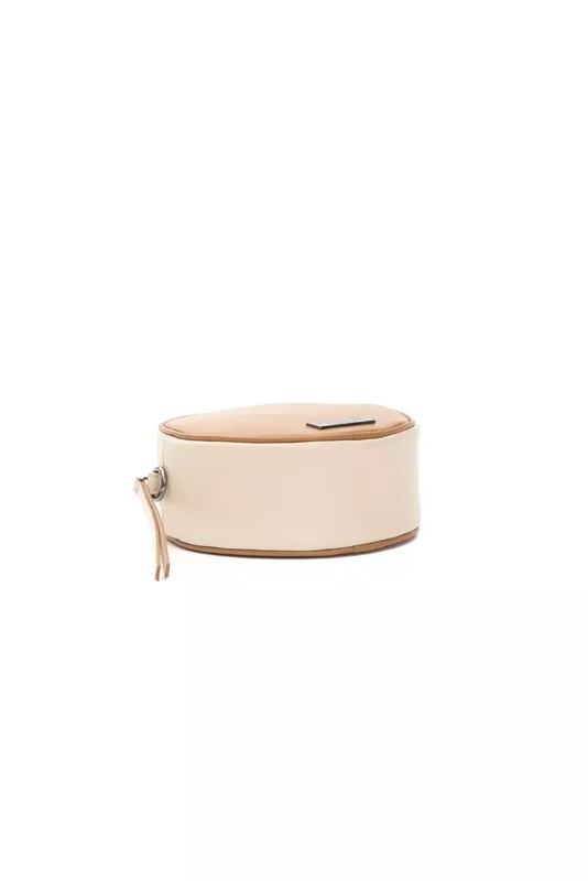 Brown leather women crossbody bag-null