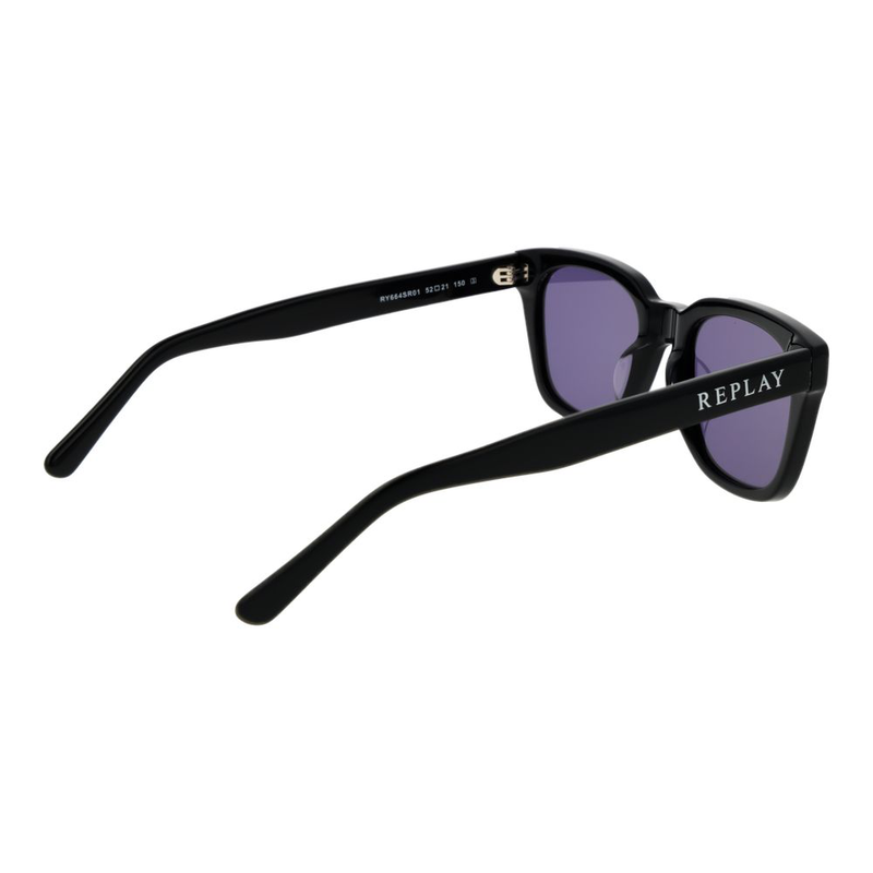 Black plastic sunglasses-null