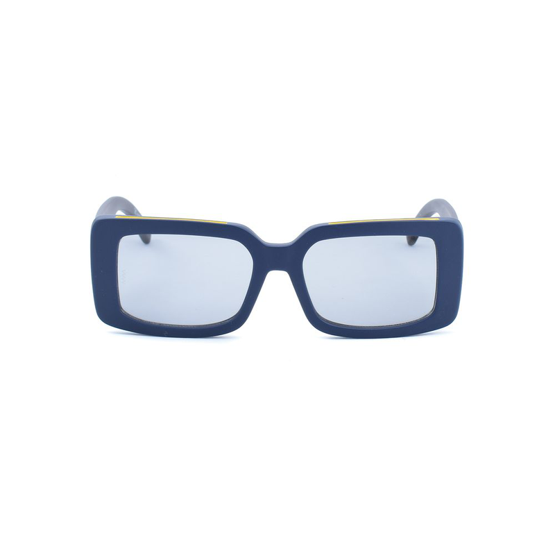 Blue resin sunglasses-null