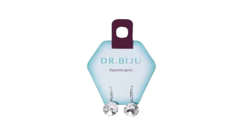 Dr. Biju rivolo pendant 10mm crystal earings-null