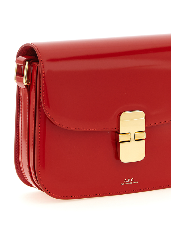 Multicolor cowhide crossbody bag-null