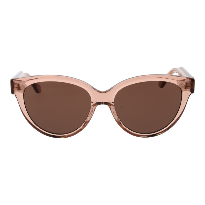 Pink plastic sunglasses-null