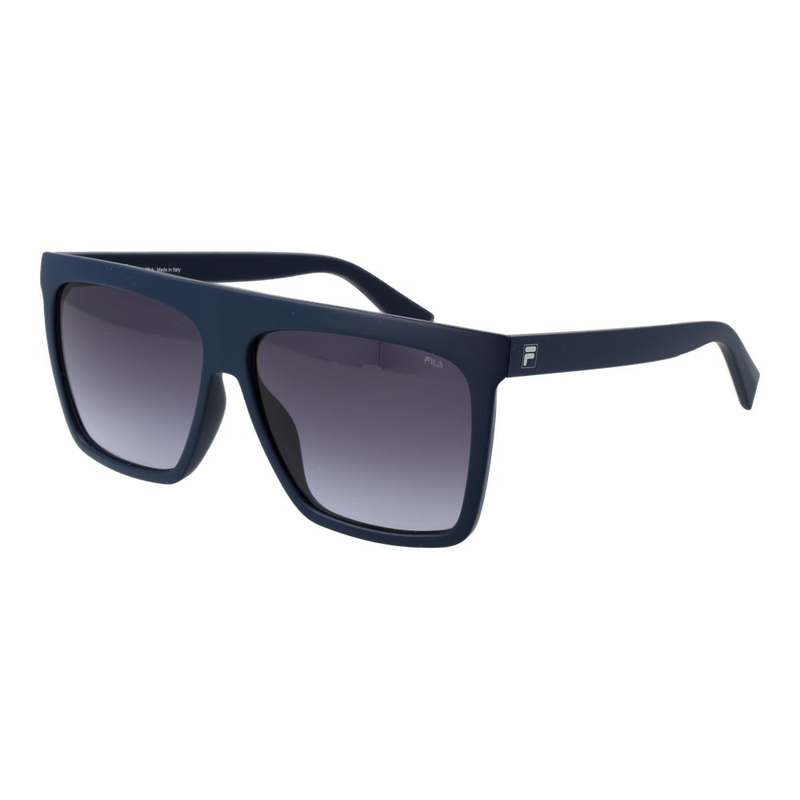 Blue plastic sunglasses-null