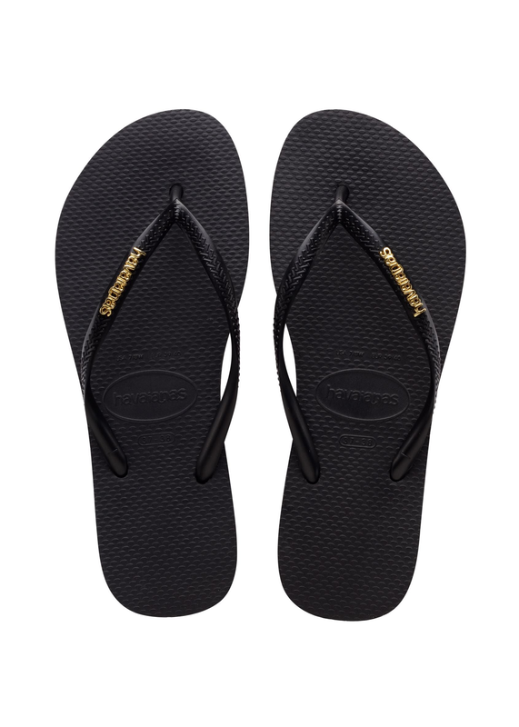 Havaianas slim logo metallic-null
