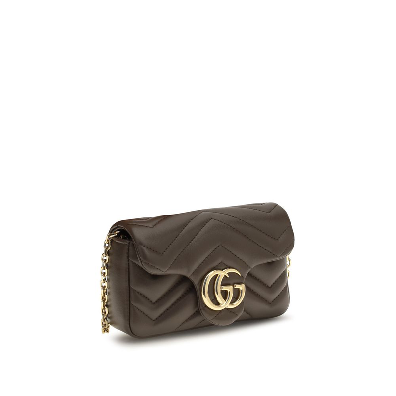 Brown calf leather bos taurus shoulder bag-null