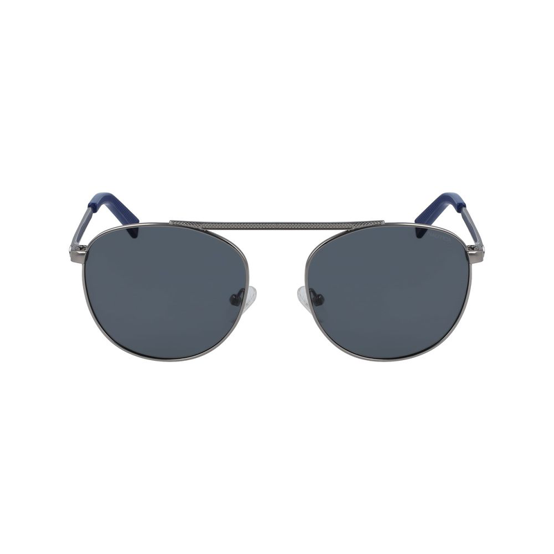 Gray metal sunglasses-null