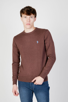 U.s. Polo assn. Knitwear r-neck, Brown, medium