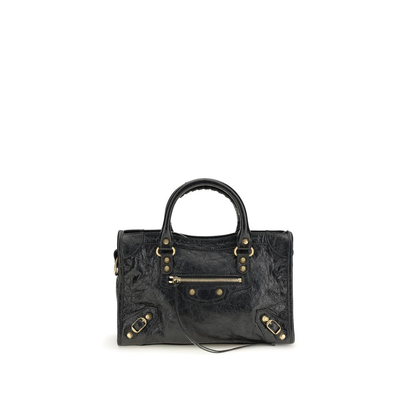 Black lamb ovis aries aries shoulder bag, Black, medium