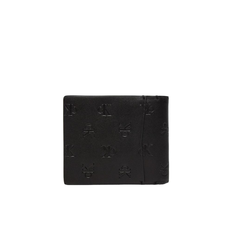 Black leather wallet-null