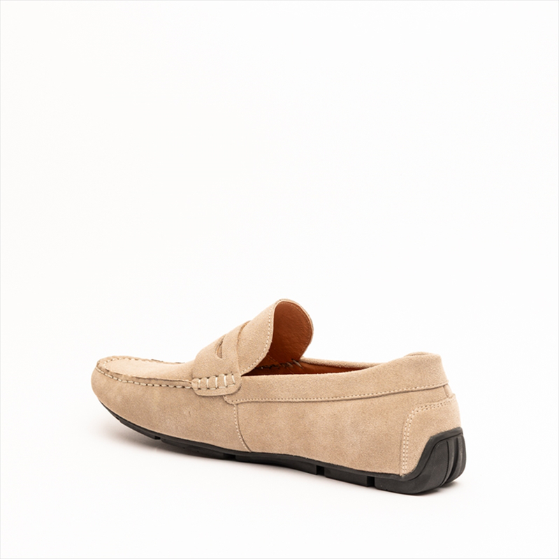 Boston sport club premium penny strap loafers with subtle heel-null